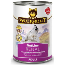 Wolfsblut Dog VetLine Renal - kurczak i bataty puszka 395g