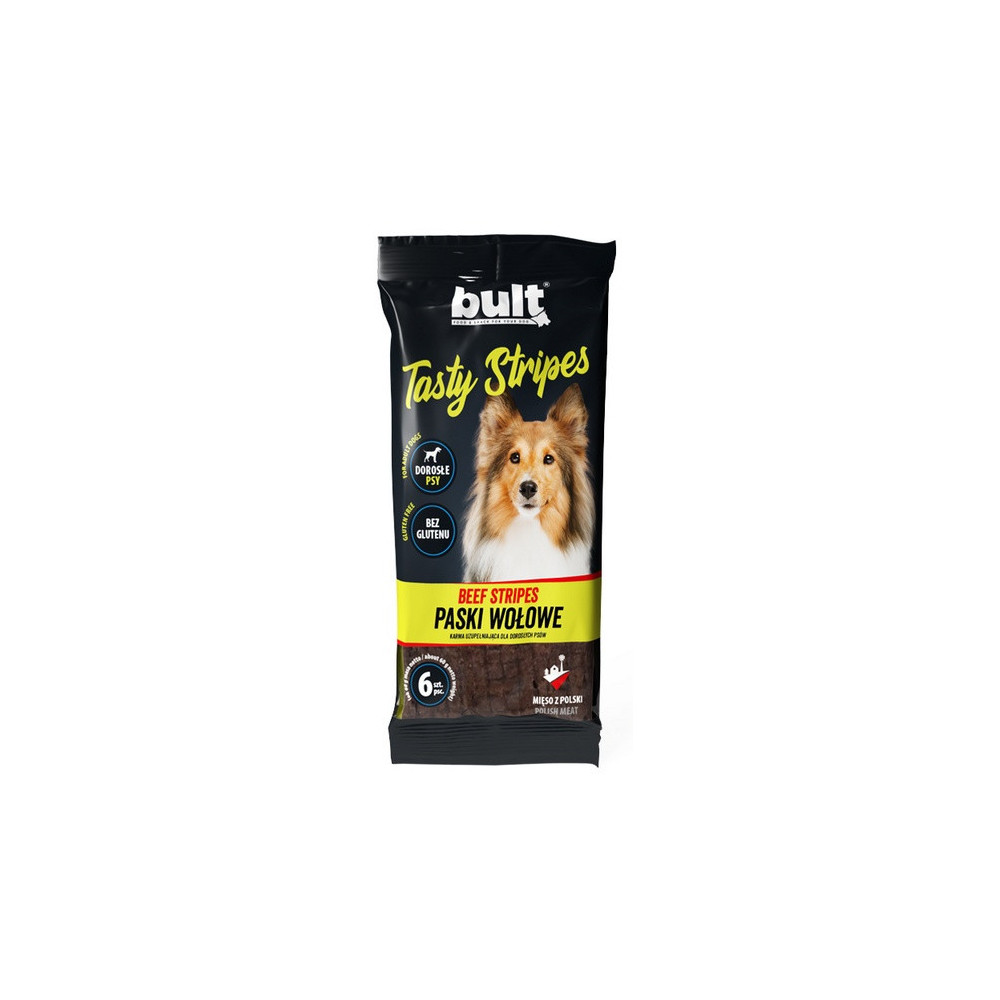 Bult Tasty Stripes Paski wołowe 6szt