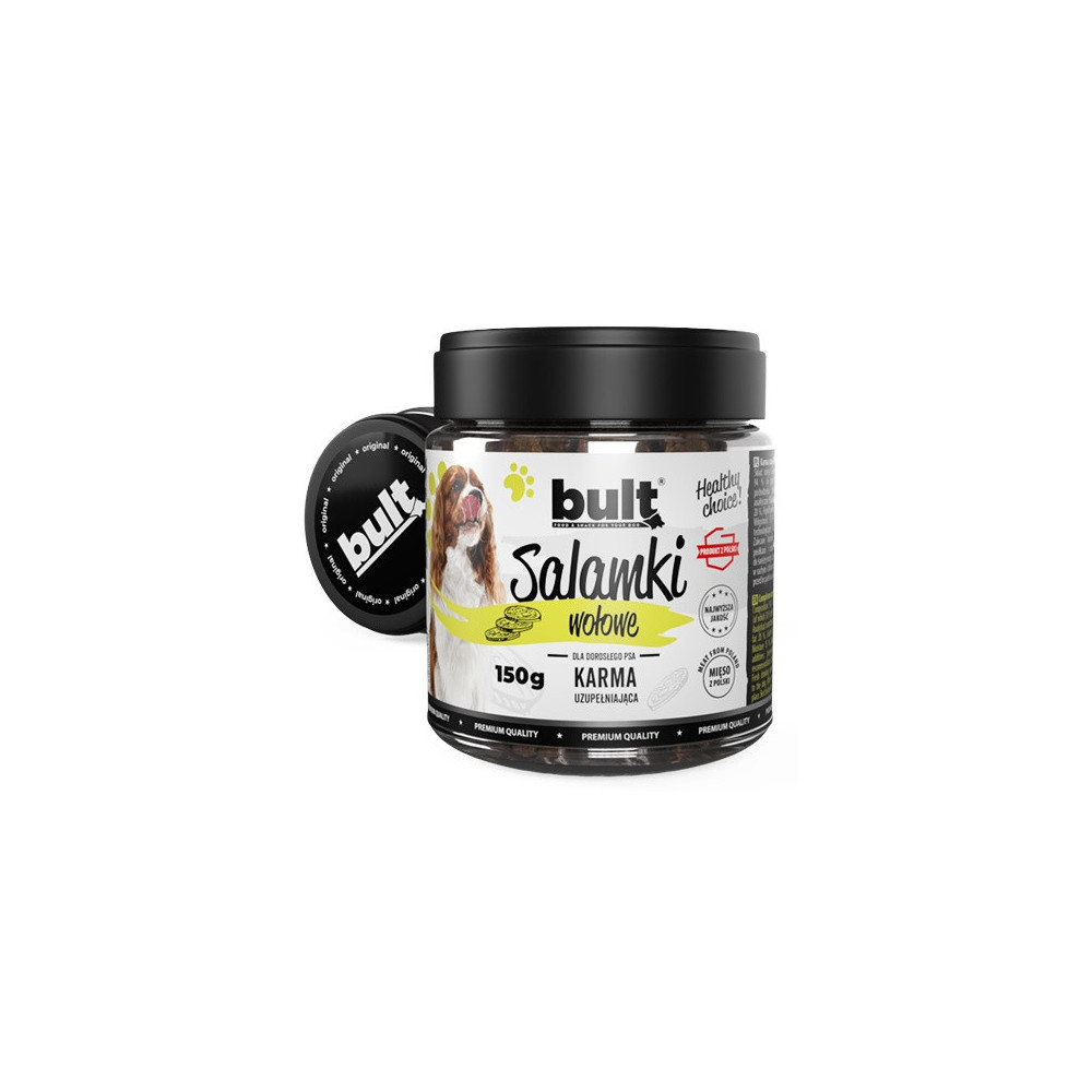Bult Salamki wołowe dla psa 150g