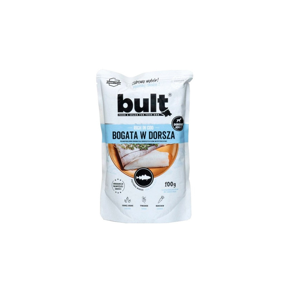 Bult Mielonka bogata w dorsza saszetka 100g