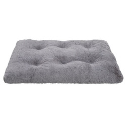 MIMIKO Pets Legowisko Shaggy prostokątne XXL 115x75cm szare