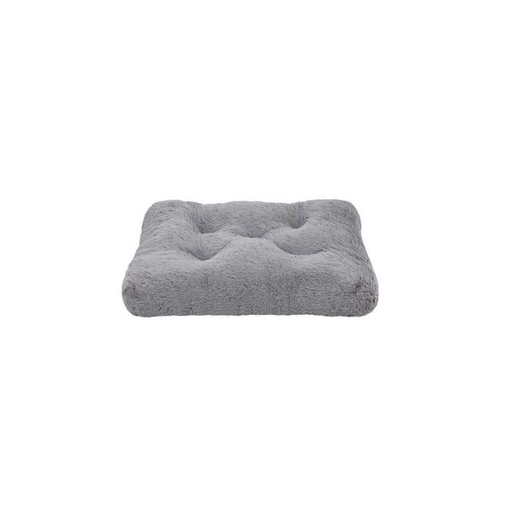 MIMIKO Pets Legowisko Shaggy prostokątne L 65x45cm szare