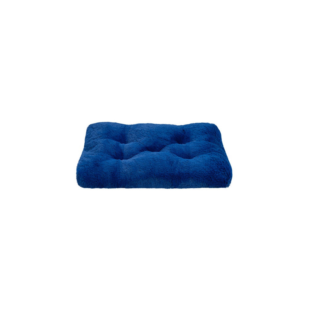 MIMIKO Pets Legowisko Shaggy prostokątne L 65x45cm chabrowe