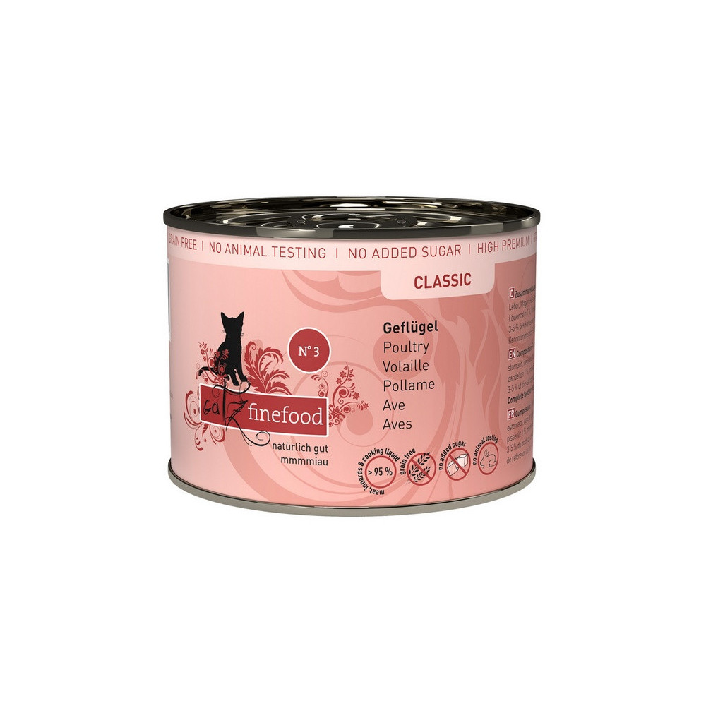 Catz Finefood Classic N.03 Drób puszka 200g