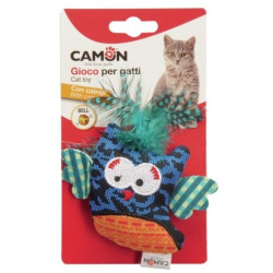 Camon Cat Toy Ptaszek z dzwonkiem i kocimietką 10cm