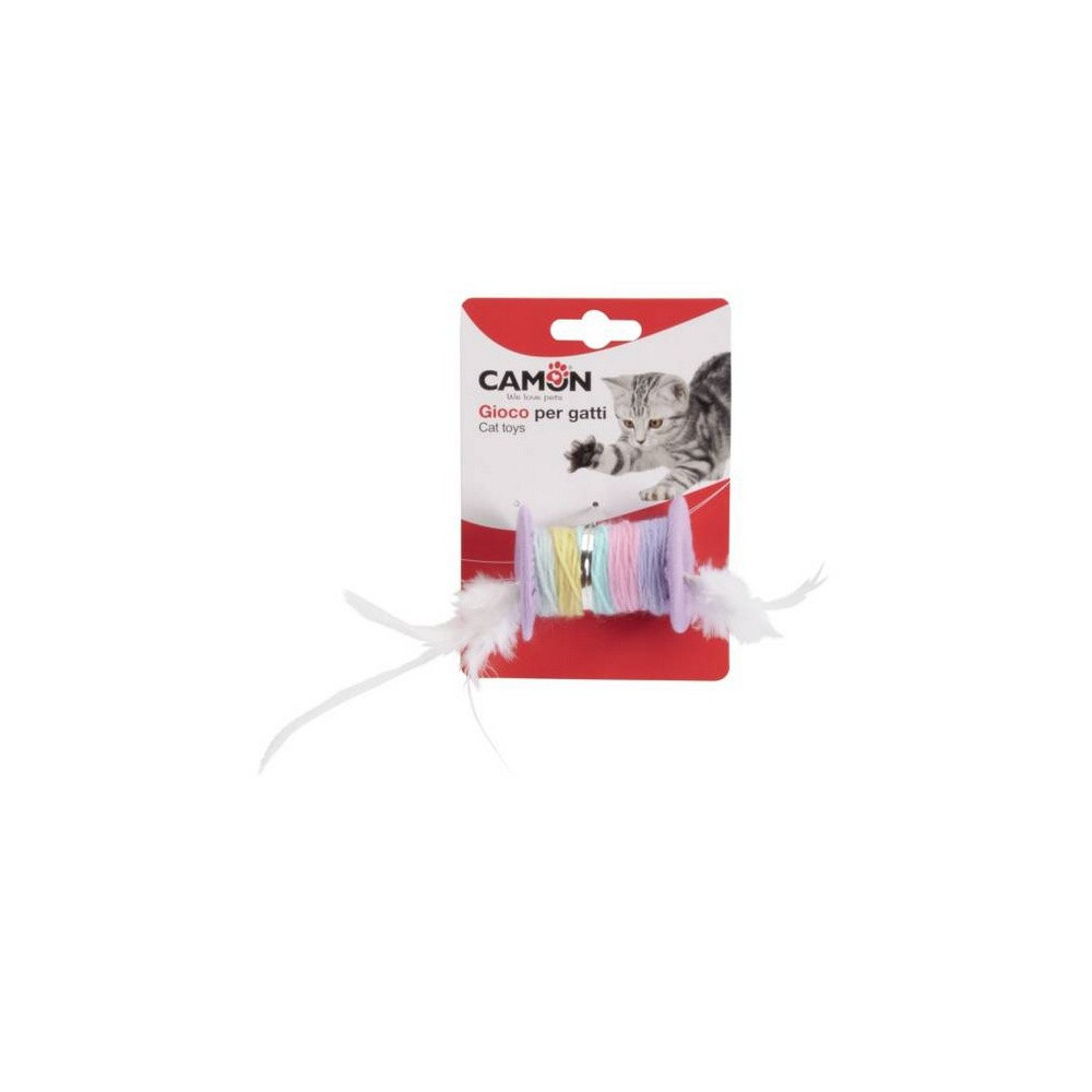 Camon Cat Toy Szpulka z piórkami