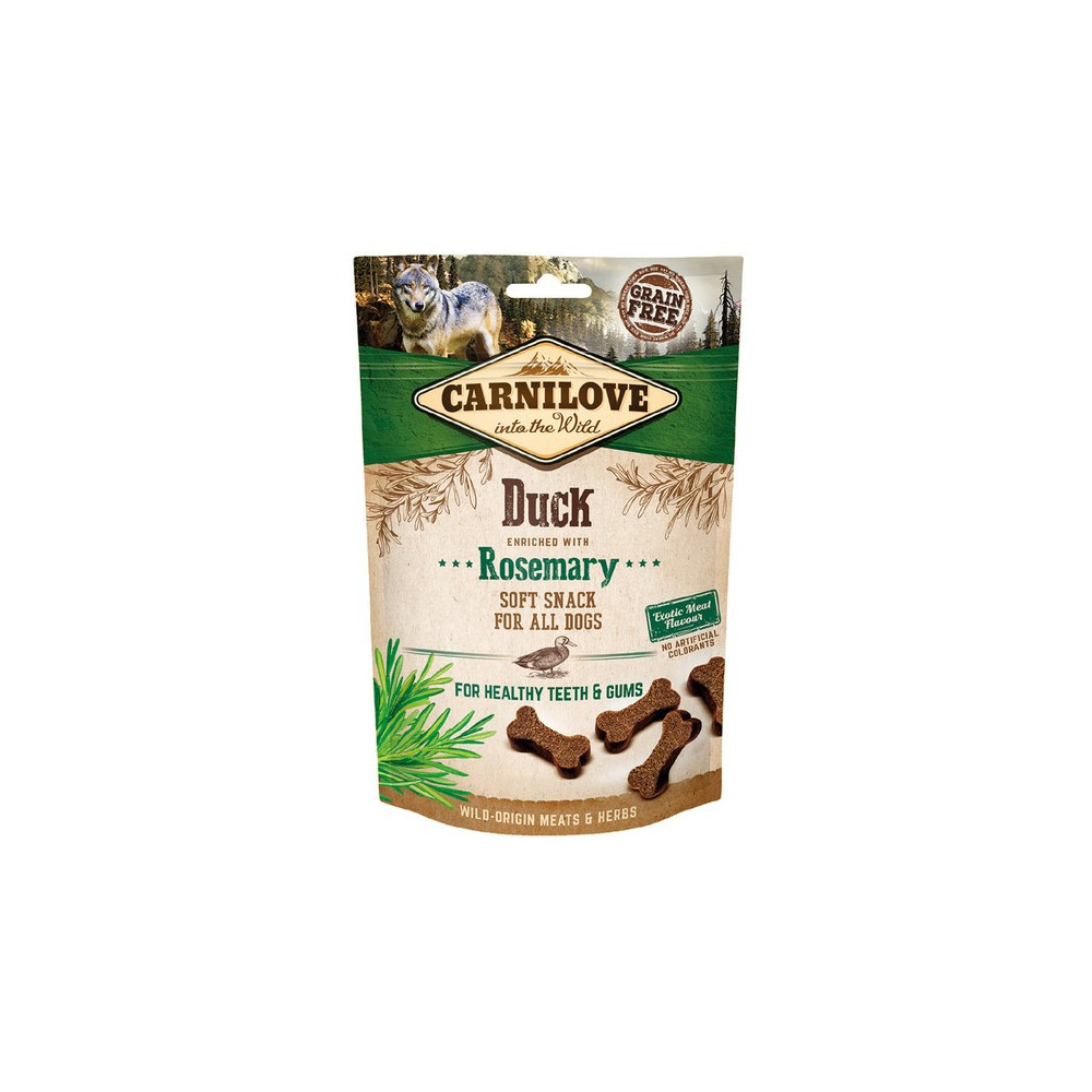 Carnilove Dog Snack Fresh Soft Duck+Rosemary 200g
