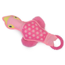 Camon Dog Toy Pluszowa kaczka z ringiem TPR