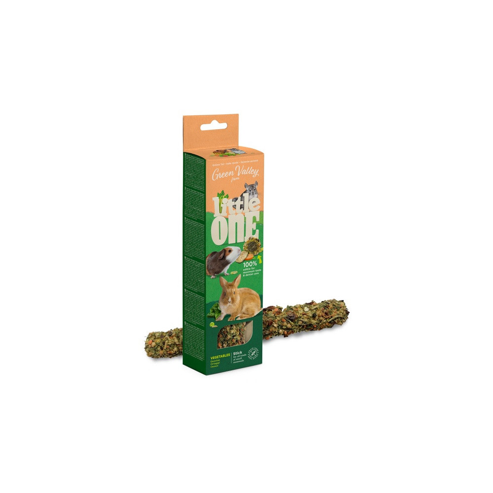Little One Zielona Dolina Bezzbożowy baton z warzywami 160g