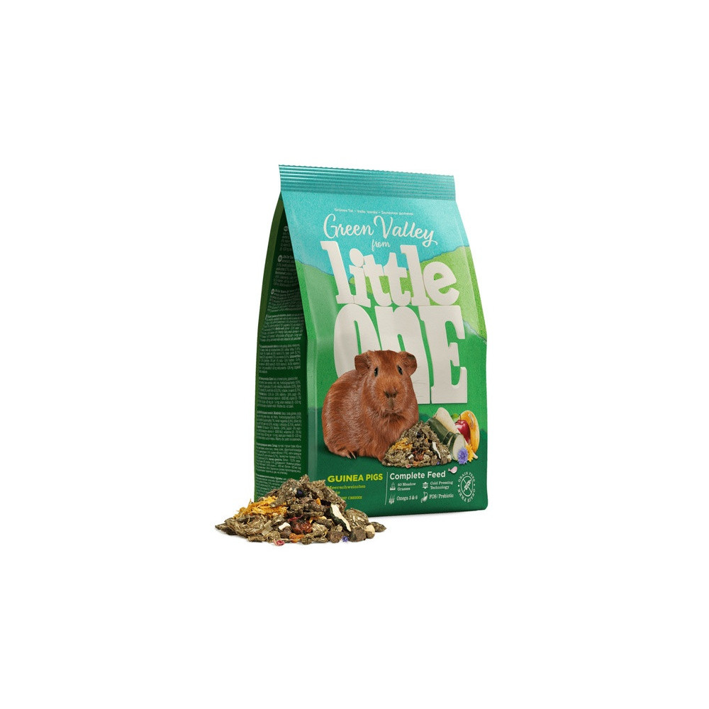Little One Zielona Dolina Pokarm dla świnki morskiej 750g