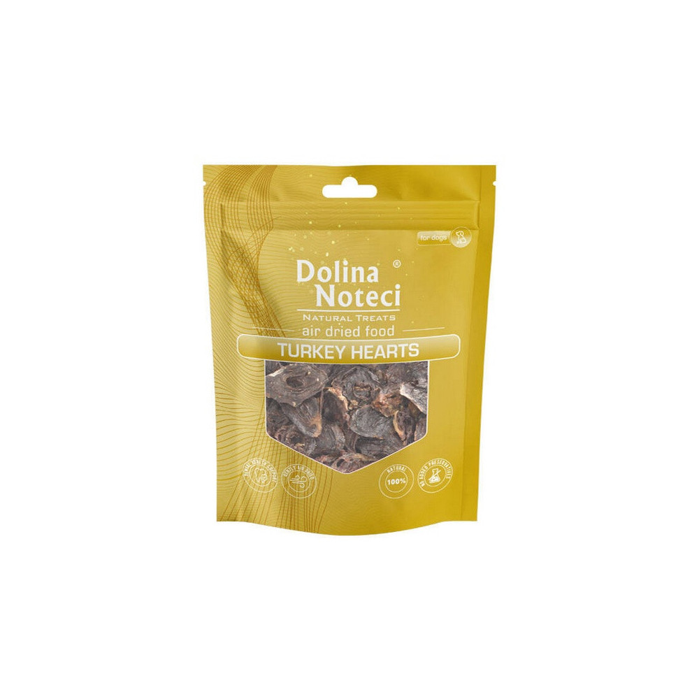 Dolina Noteci Natural Treats Dog Serca indyka 150g