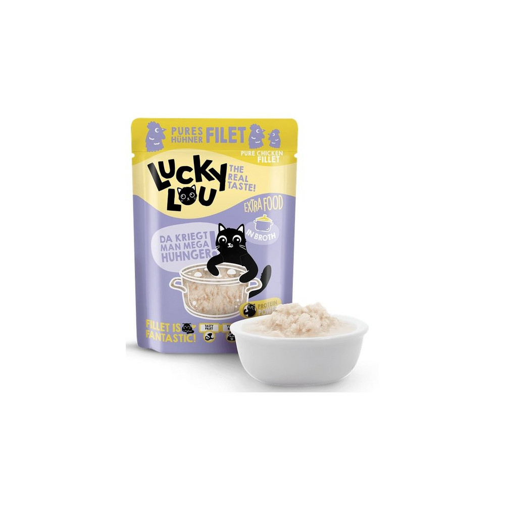 Lucky Lou Extrafood Kurczak w bulionie saszetka 70g
