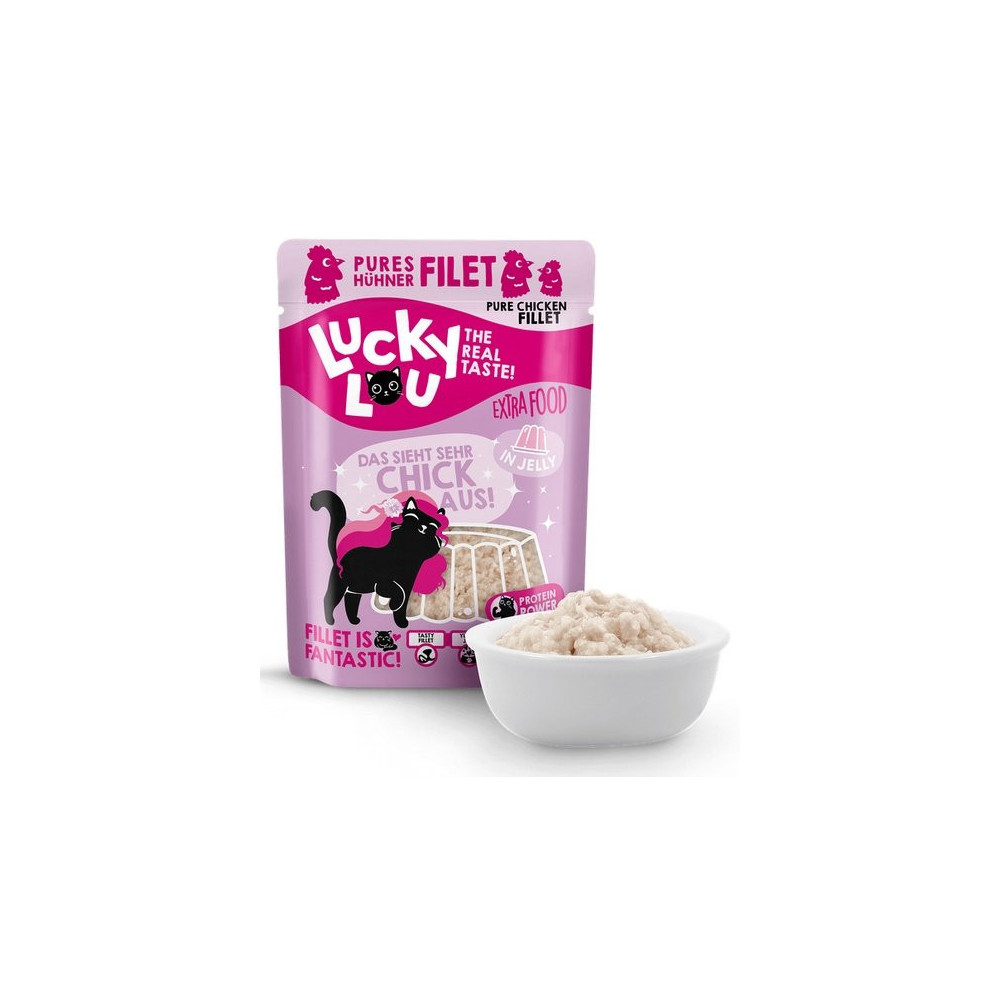 Lucky Lou Extrafood Kurczak w galaretce saszetka 70g