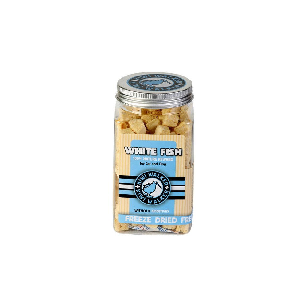 Kiwi Walker Przysmaki liofilizowane 100% biała ryba 60g