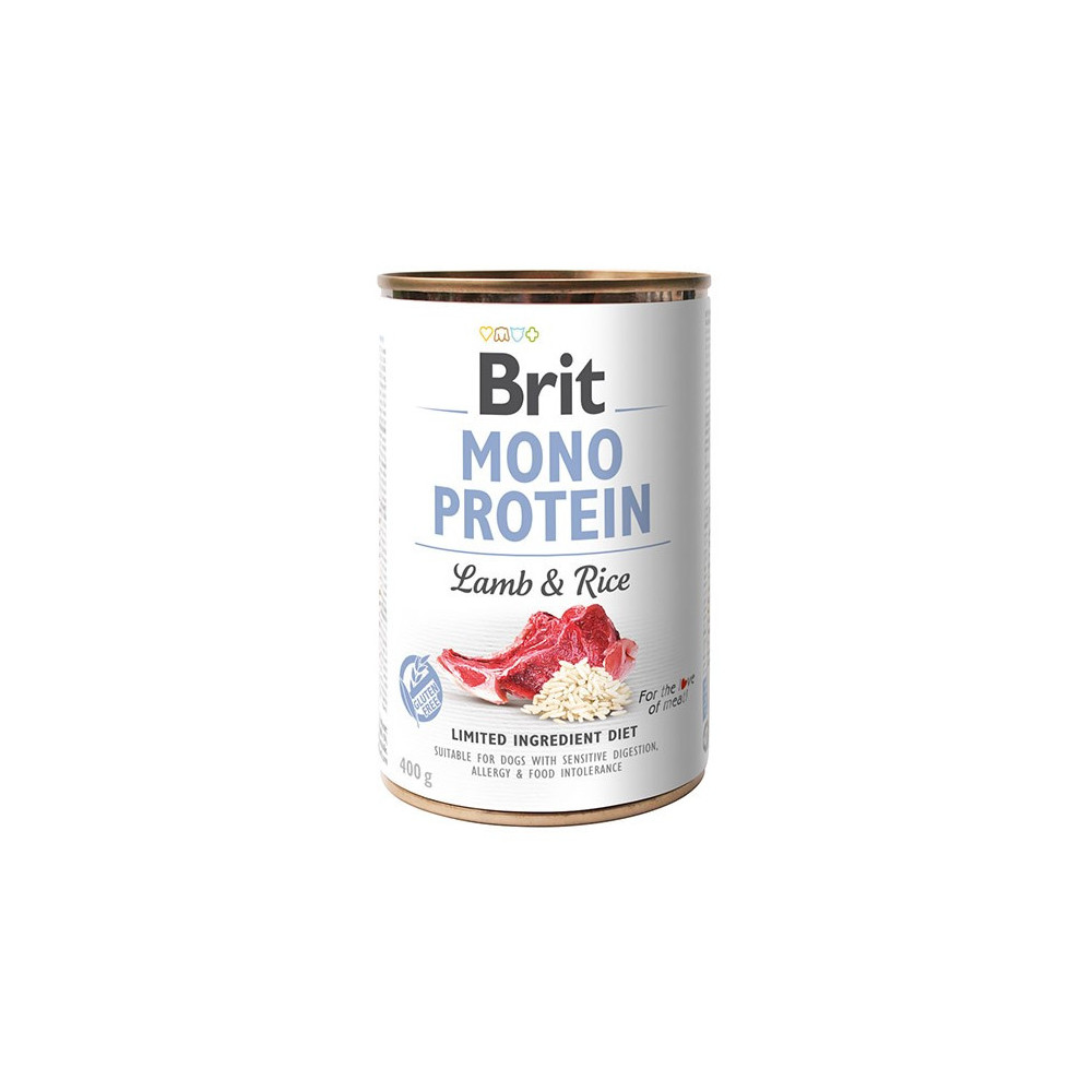 Brit Mono Protein Lamb & Rice puszka 400g