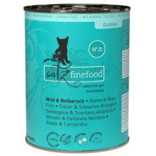 Catz Finefood Classic N.21 Dziczyzna i Karmazyn puszka 400g [termin ważności: 07.06.2025]