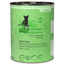 Catz Finefood Classic N.23 Wołowina i Kaczka puszka 400g