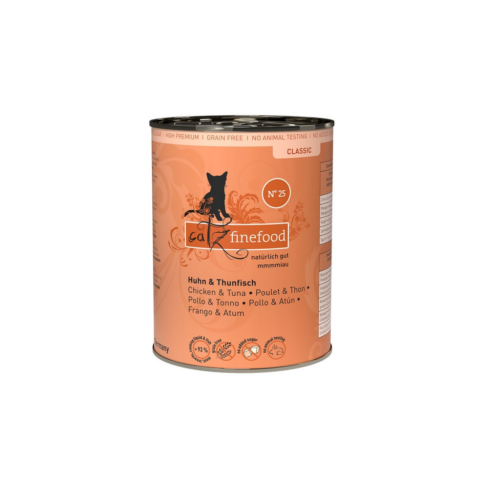 Catz Finefood Classic N.25 Kurczak i Tuńczyk puszka 400g