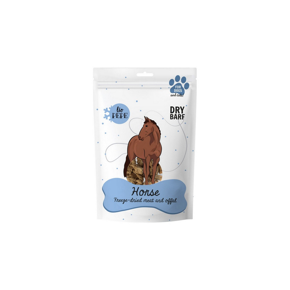 Paka Zwierzaka Lio PEPE Przysmak Horse (wątróbka końska) 60g