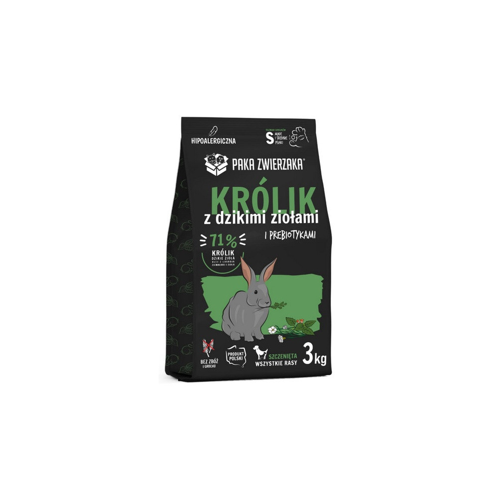 Paka Zwierzaka Seventh Heaven Królik z dzikimi ziołami Puppy S 3kg