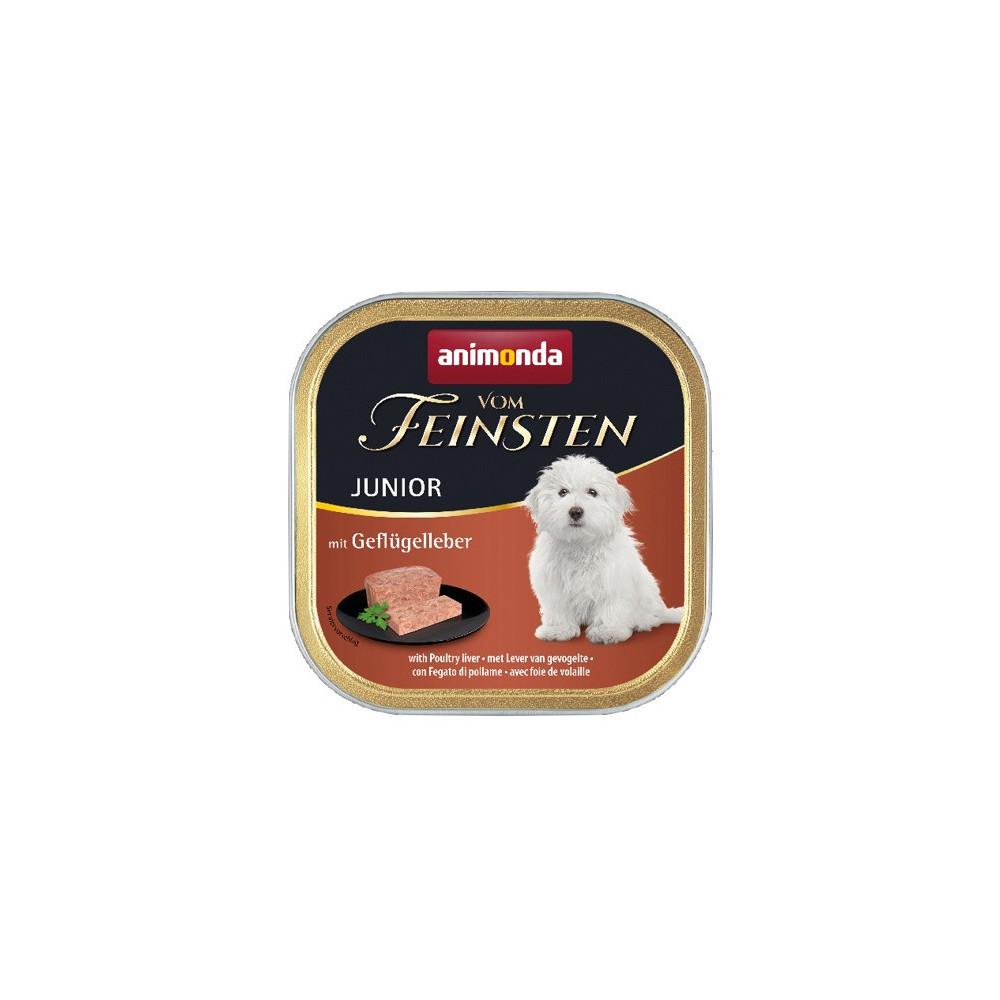 Animonda vom Feinsten Dog Junior Wątróbka drobiowa 150g