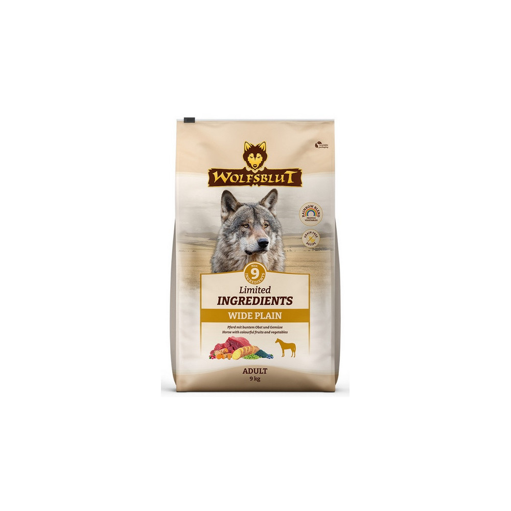 Wolfsblut Dog Limited Ingredients Wide Plain - konina i bataty 9kg
