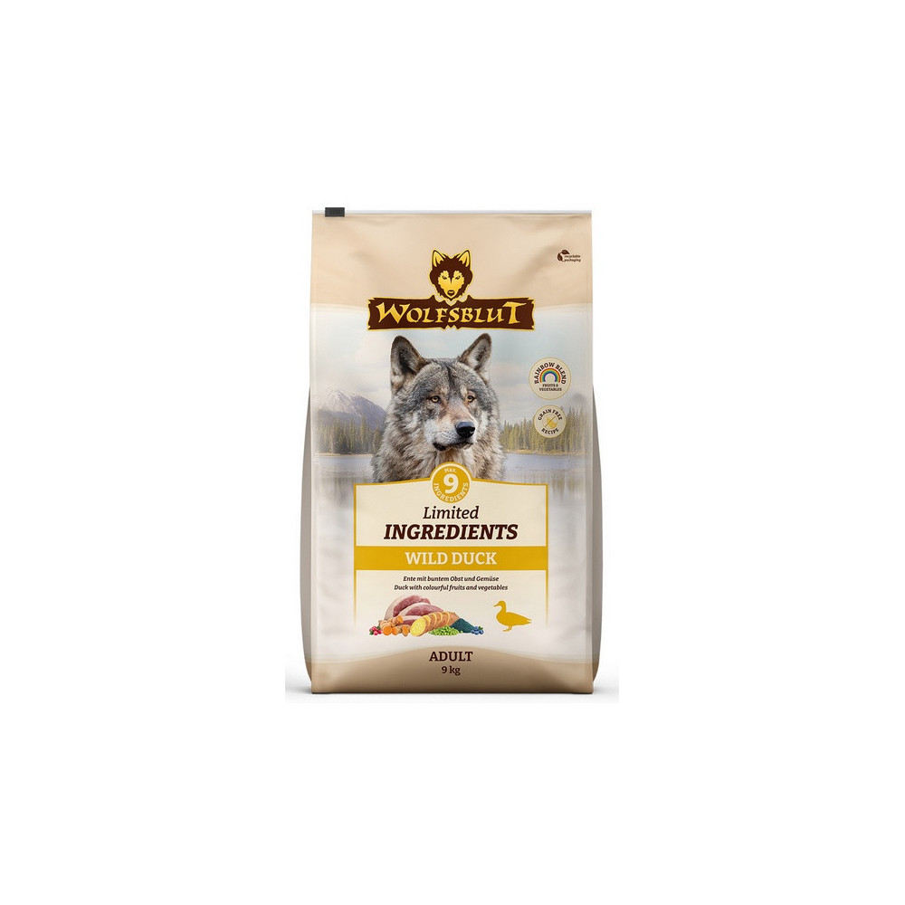 Wolfsblut Dog Limited Ingredients Wild Duck - kaczka i ziemniaki 9kg