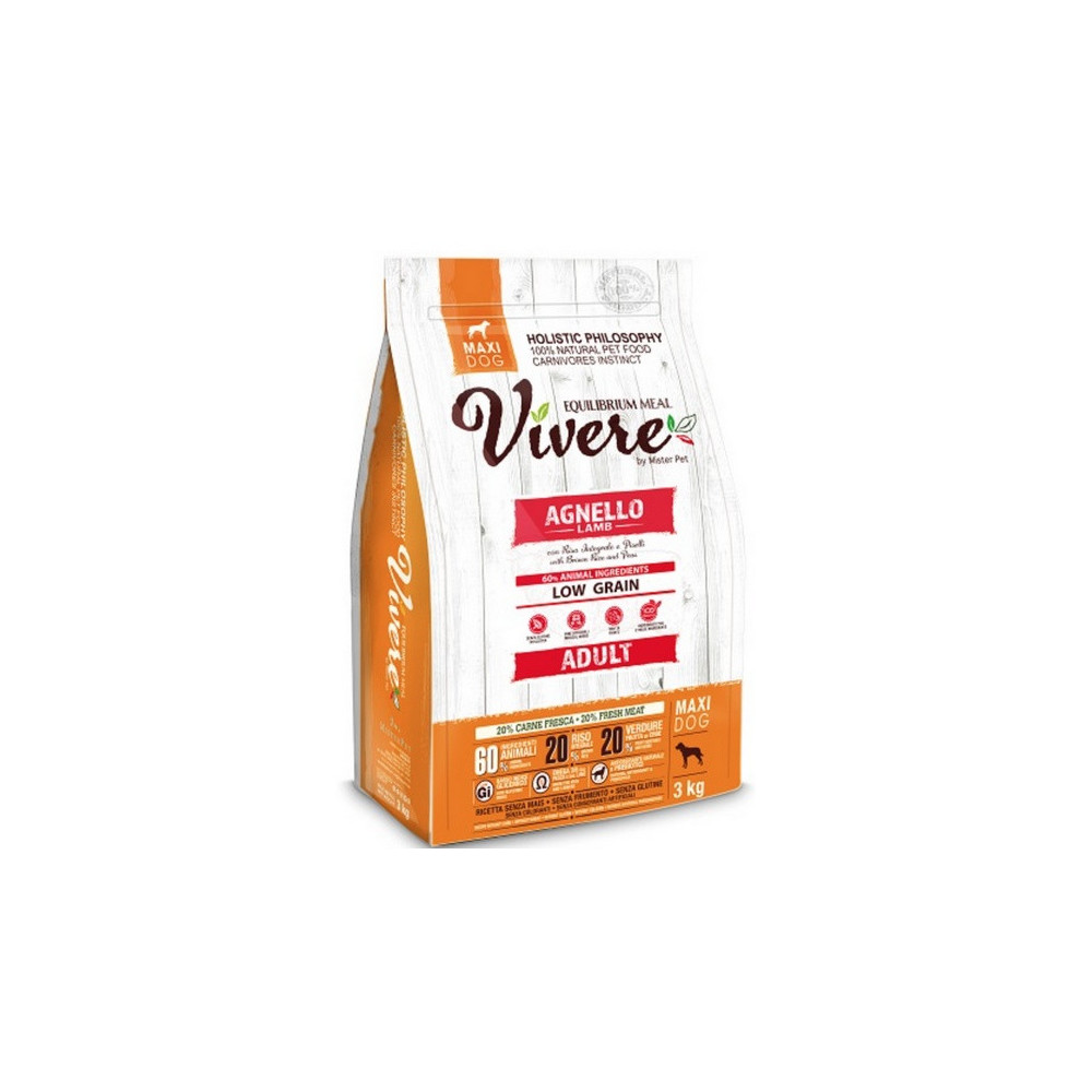 Vivere Dog Maxi Adult Lamb 3kg