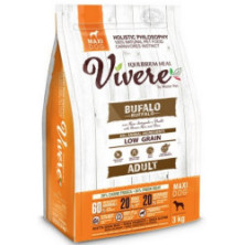 Vivere Dog Maxi Adult Buffalo 3kg