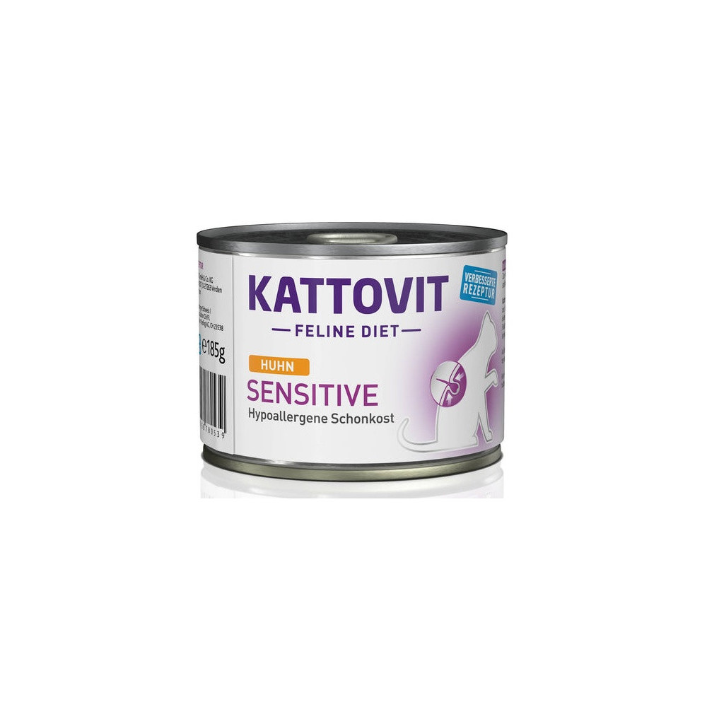 Kattovit Feline Diet Sensitive kurczak puszka 185g