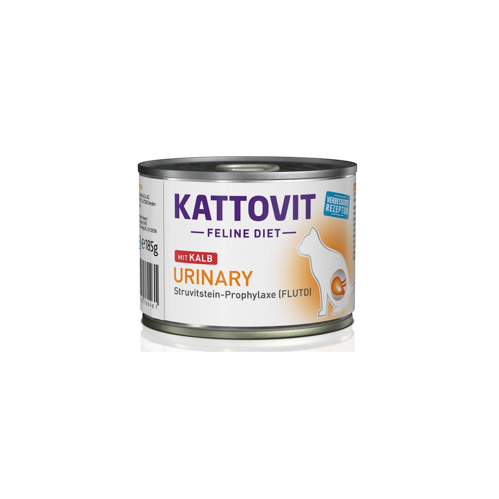 Kattovit Feline Diet Urinary cielęcina puszka 185g