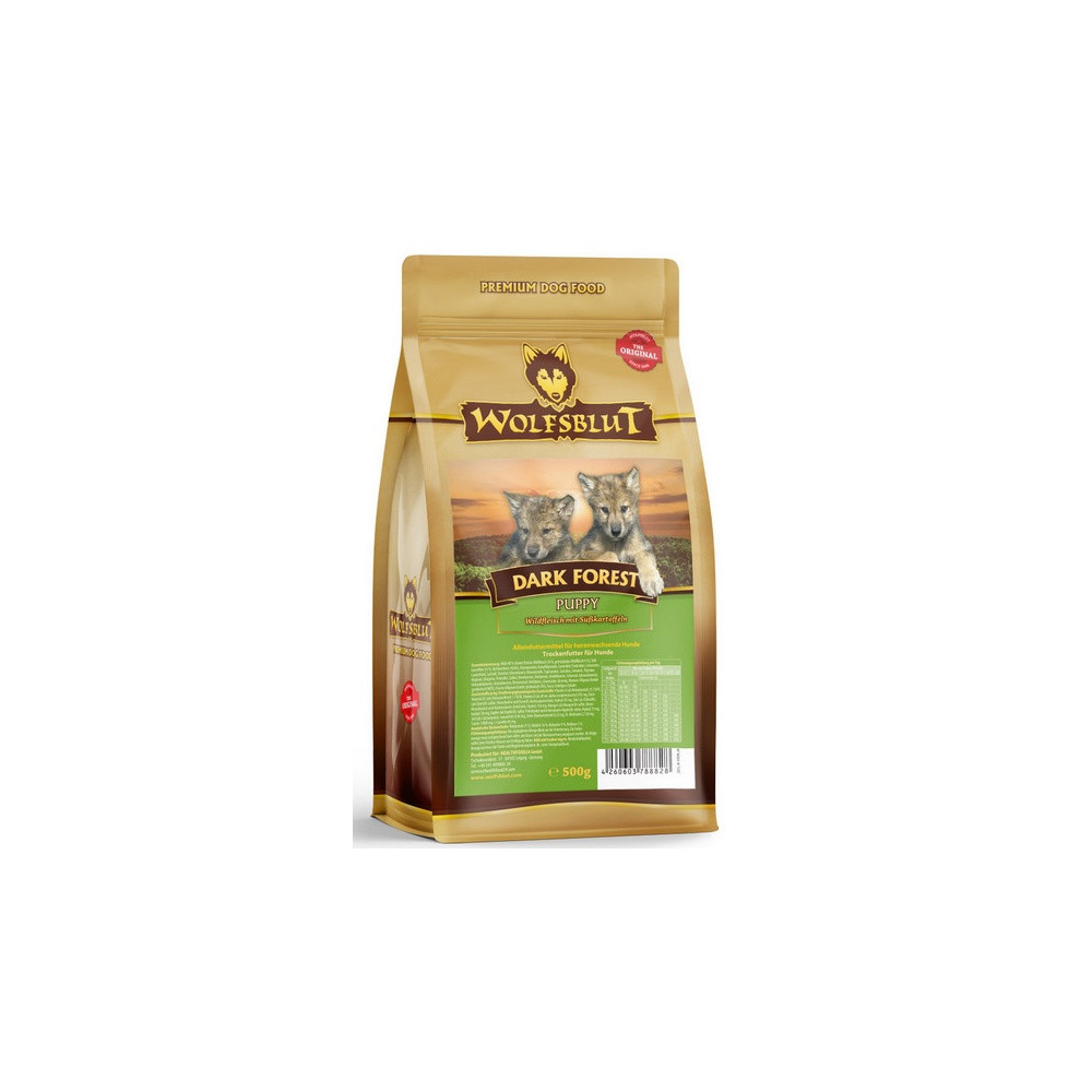 Wolfsblut Dog Puppy Dark Forest - dziczyzna i bataty 500g
