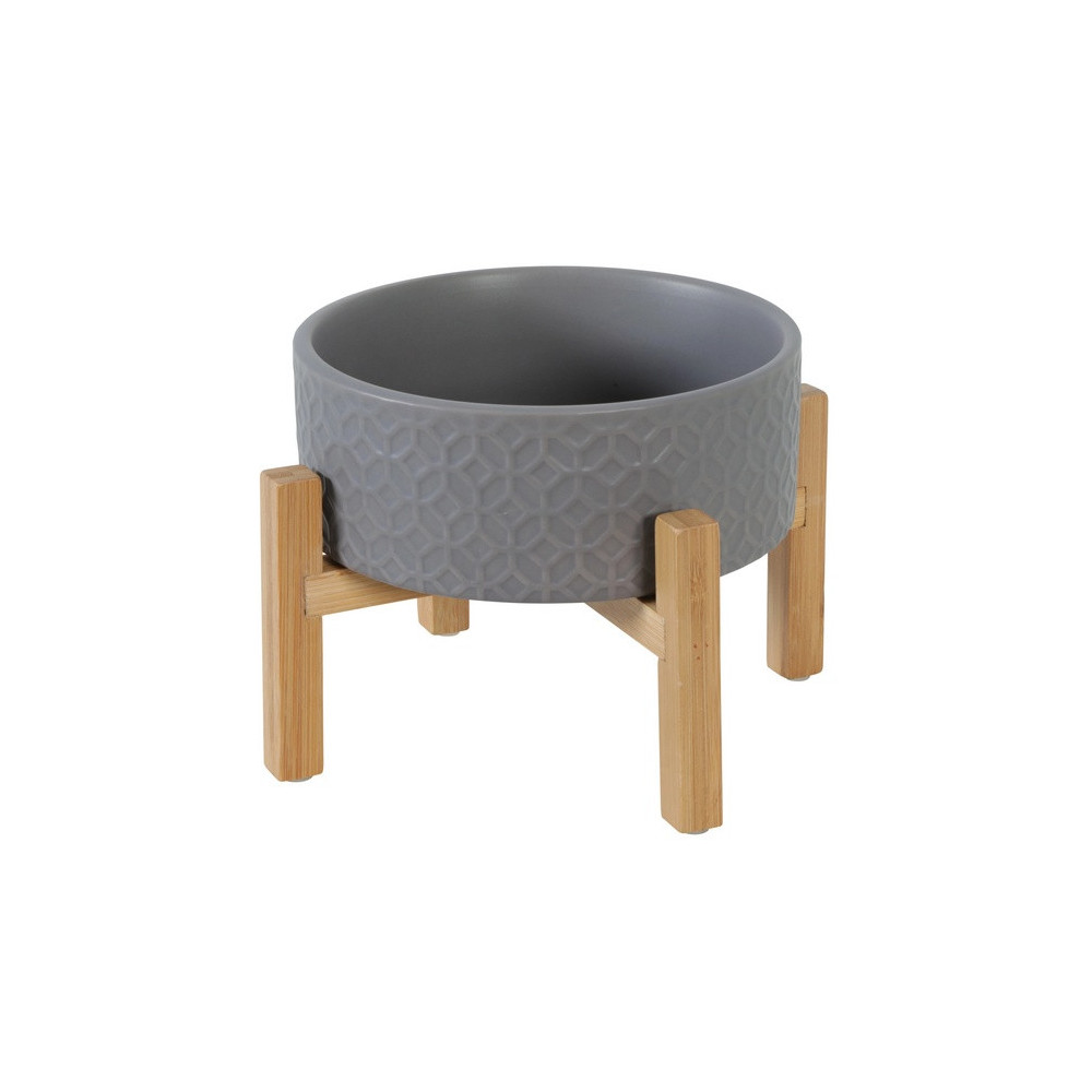 Zolux Miska ceramiczna dla psa Keramo Solo 700ml szara