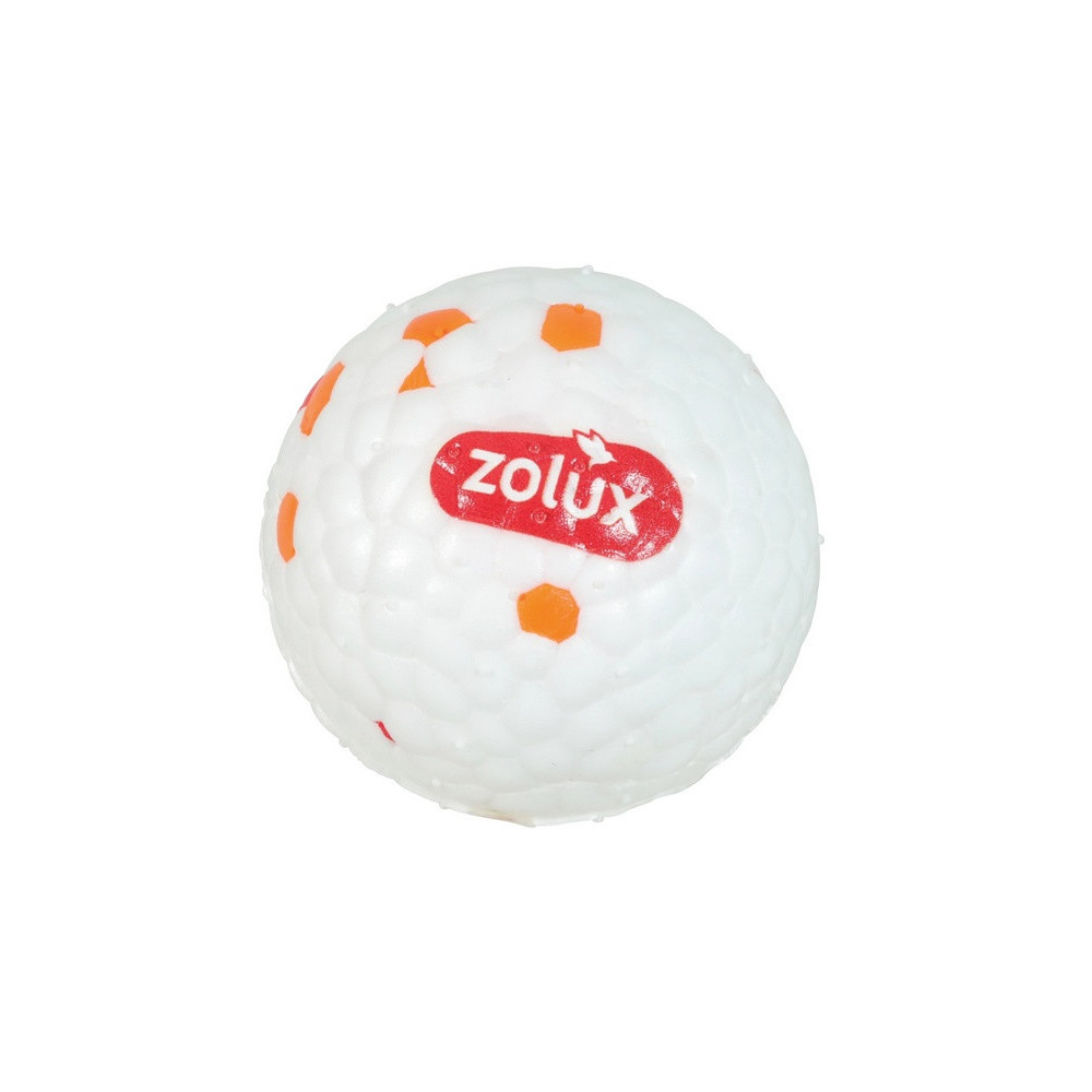 Zolux ETPU Wytrzymała piłka dla psa do aportowania z piszczałką 8cm