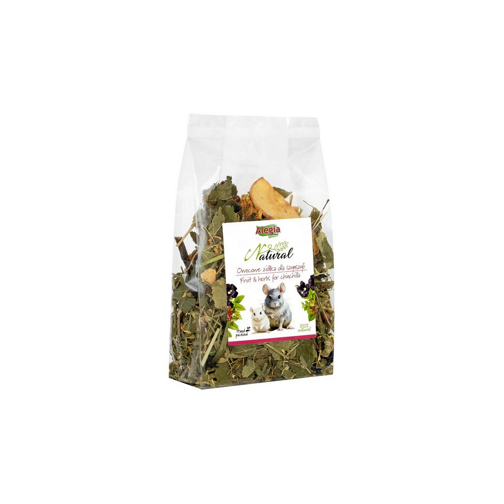 Alegia Natural Owocowe ziółka dla szynszyli 130g