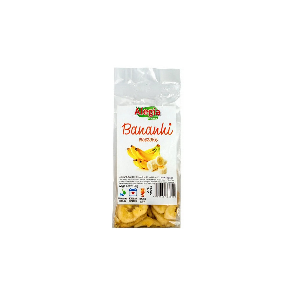 Alegia Banany suszone 50g