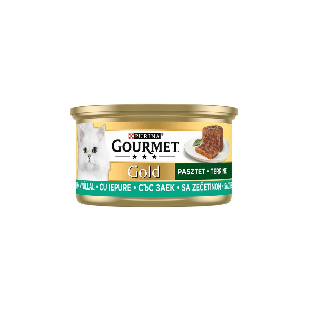 Gourmet Gold Pasztet z królika 85g