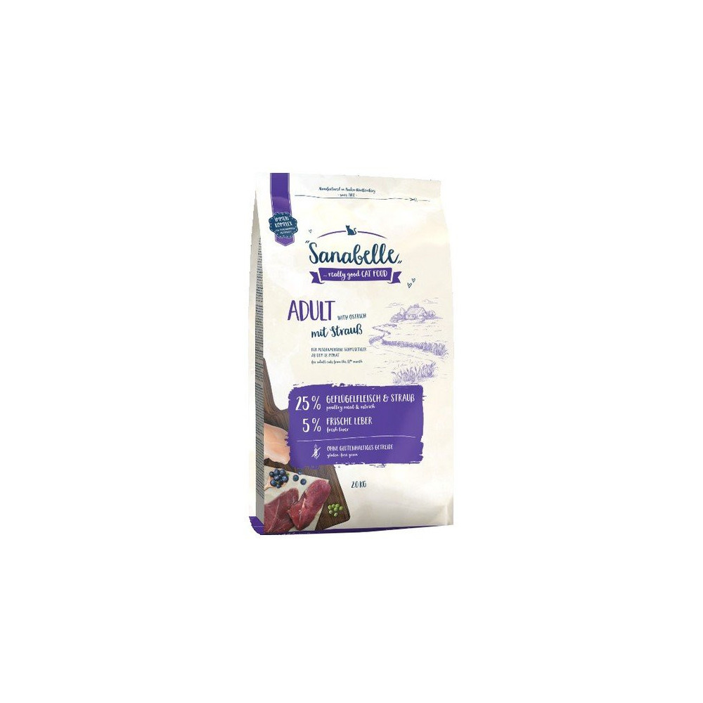 Sanabelle Adult Strauss - ze strusiem 400g