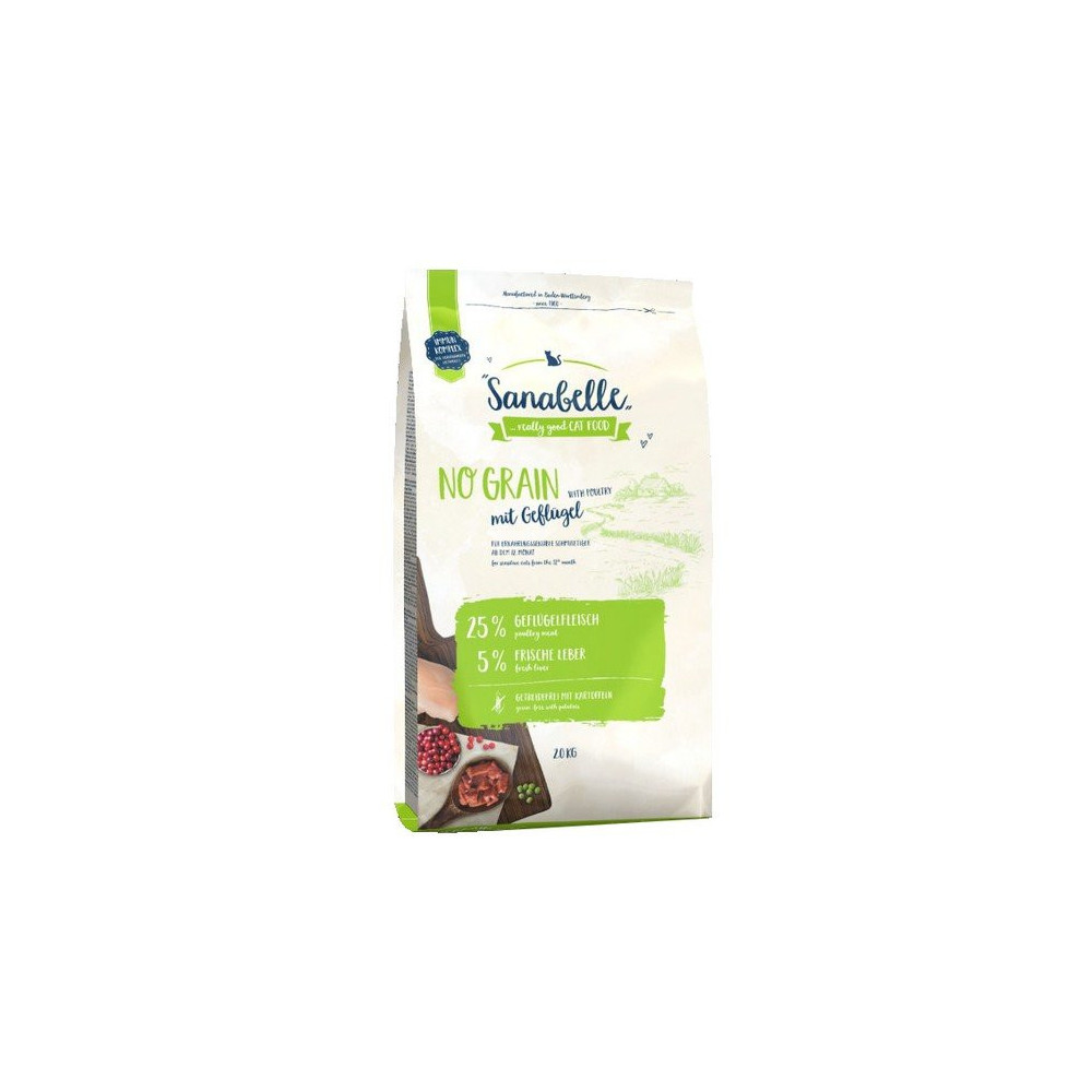 Sanabelle Adult No Grain Geflugel - bezzbożowa z drobiem 400g