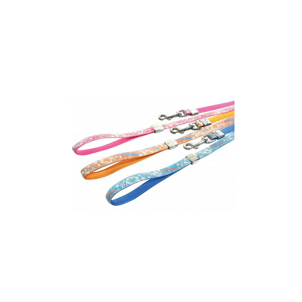 Zolux Smycz Envy Hula Reflect 15mm/120cm pomarańczowa [466265OR]