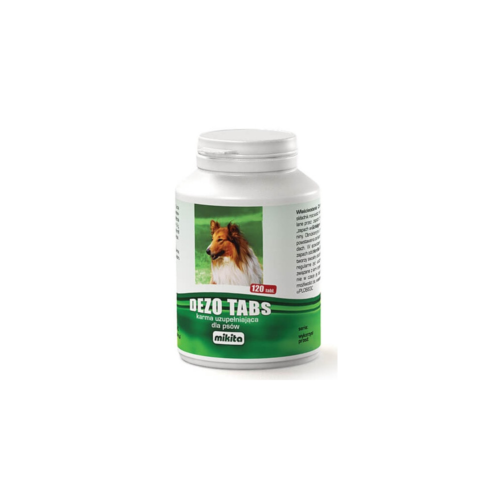 Mikita Dezotabs 120 tabletek - neutralizuje zapachy
