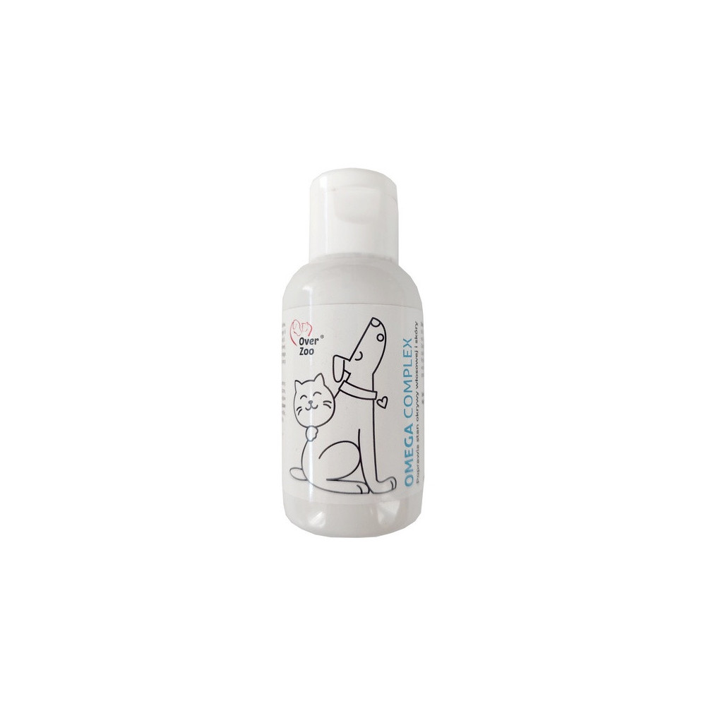 Over Zoo Omega Complex 50ml Suplement diety - poprawa sierści i skóry