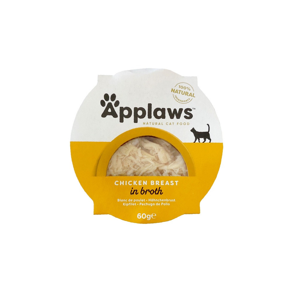 Applaws miseczka dla kota Pierś z Kurczaka z Ryżem 60g