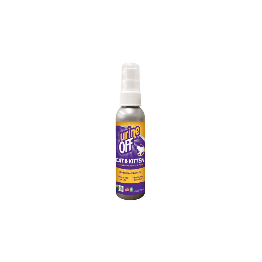 Urine Off Cat & Kitten Formula - do usuwania plam moczu 118ml