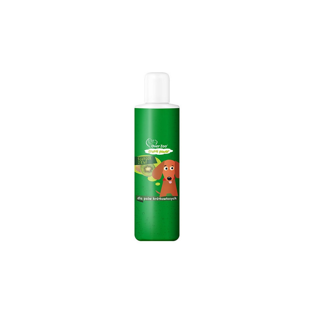 Over Zoo Frutti Power Szampon o zapachu kiwi - psy krótkowłose 200ml