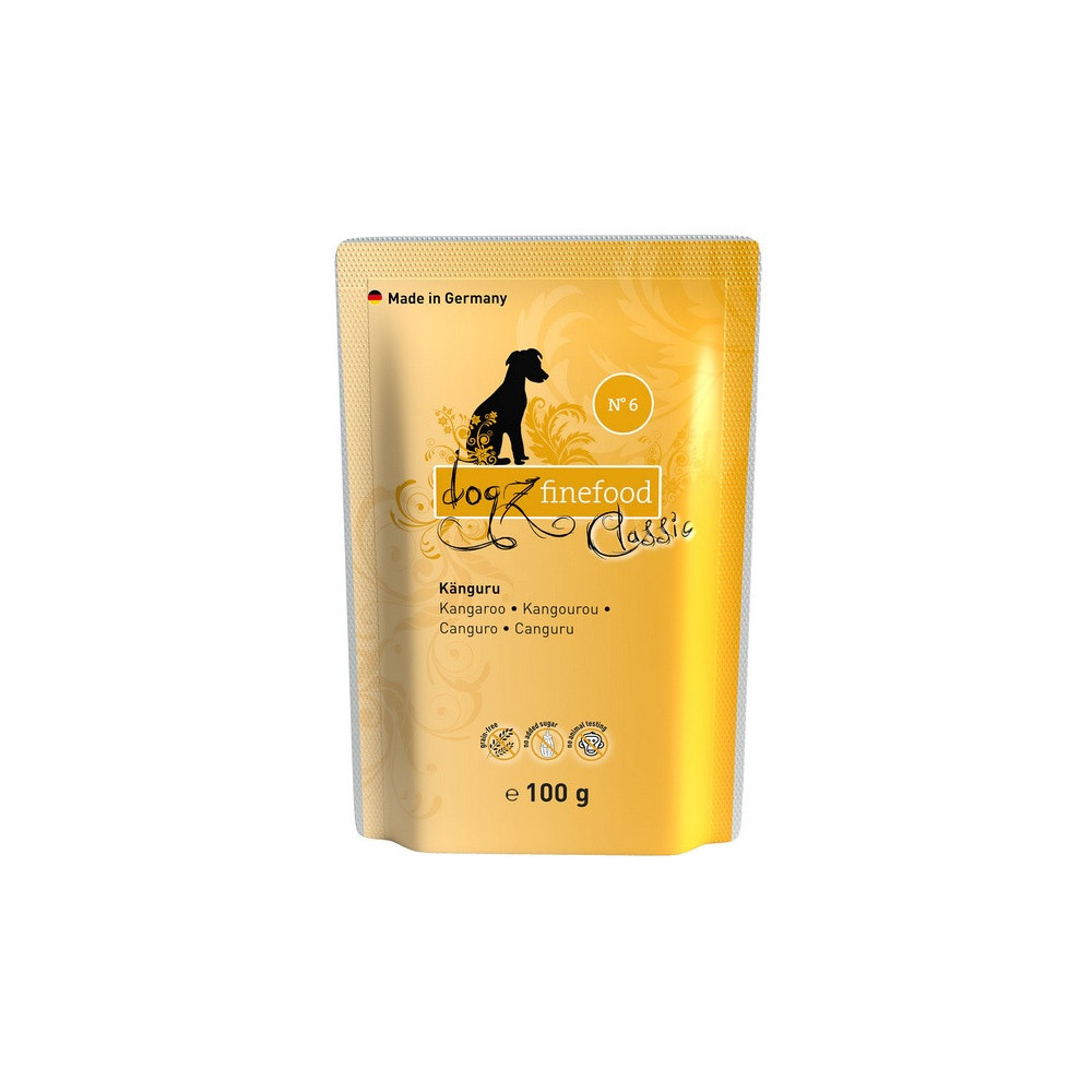 Dogz Finefood Classic N.06 Kangur saszetka 100g