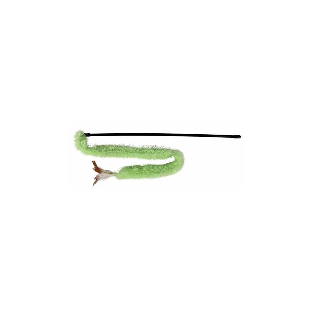 Trixie Wędka z pluszowym ogonem 48cm [45724]