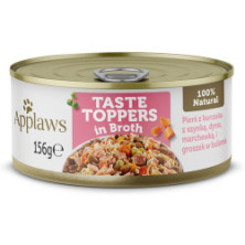 Applaws Dog Taste Toppers puszka z kurczakiem, szynką i warzywami 156g