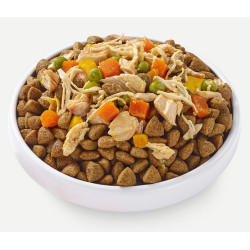 Applaws Dog Taste Toppers puszka z kurczakiem, łososiem i warzywami 156g