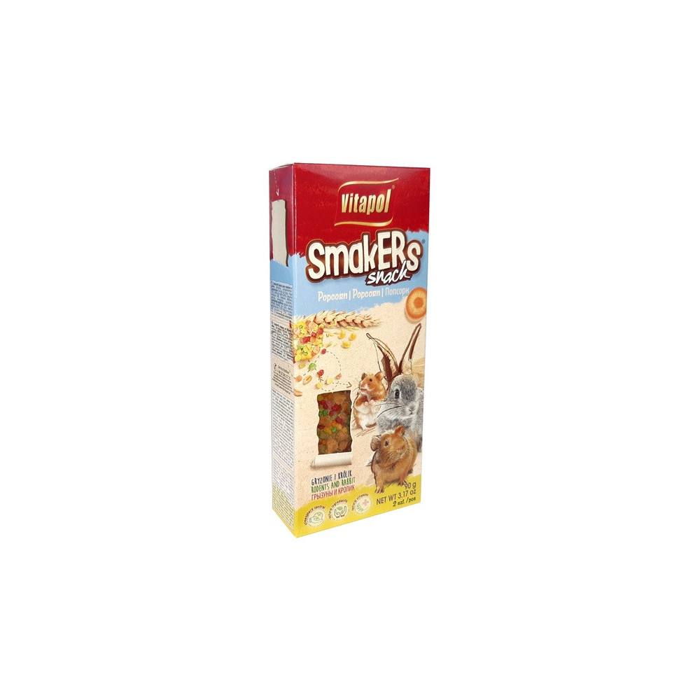 Vitapol Smakers dla gryzoni - popcorn 2szt [1111]